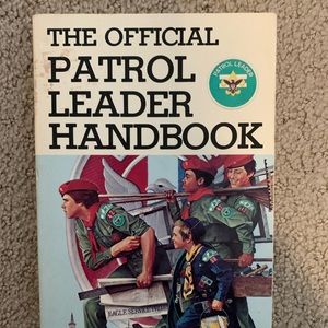 Boy Scouts Patrol Leaders Handbook. Vintage 1983 printing.